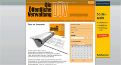 Desktop Screenshot of doev.de